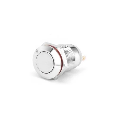 12 mm metāla spiedpogas slēdzis